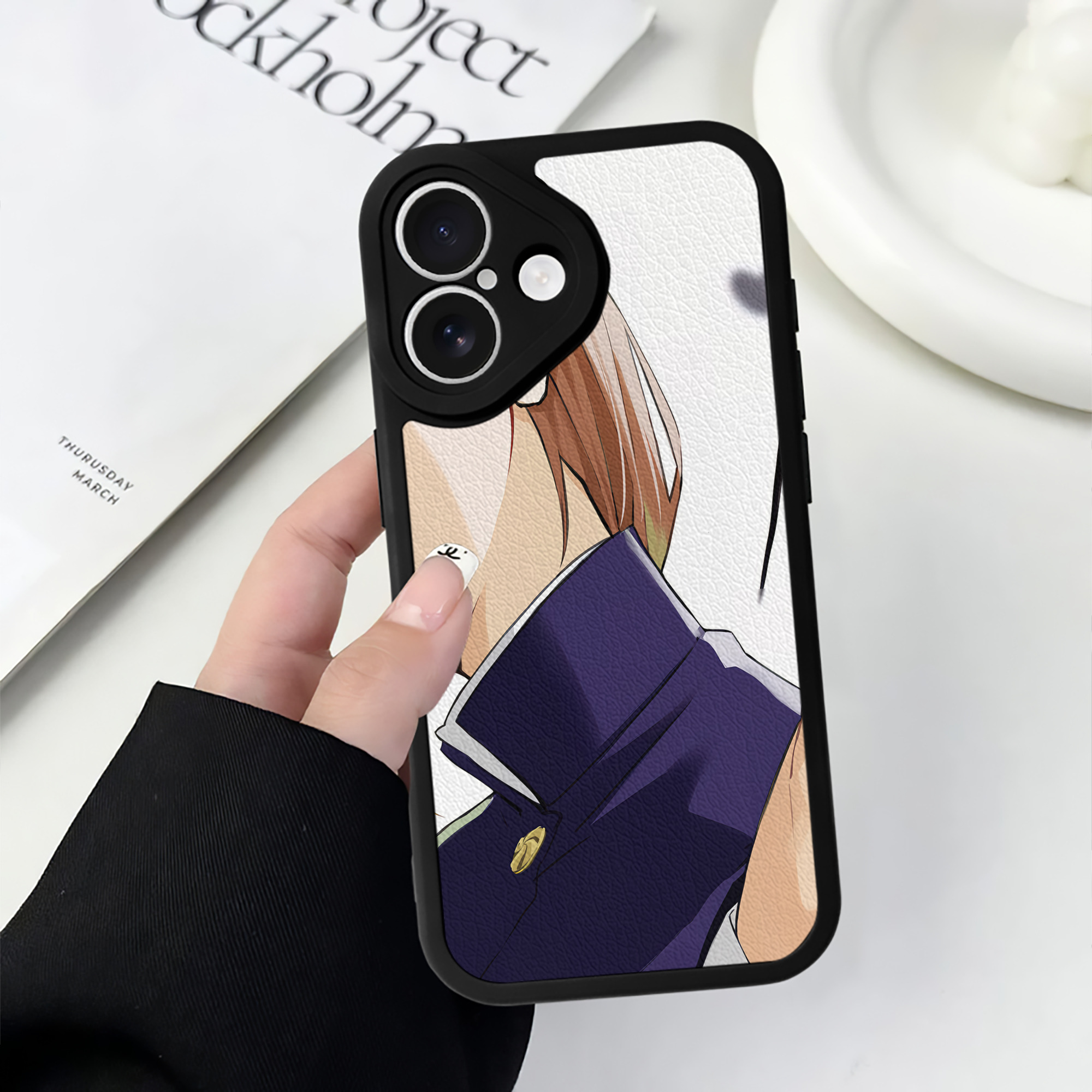 （画像用） SPY×FAMILY间谍家家酒 【iPhone 16シリーズ対応】シリコンスマホケース（レザー調） 材質：シリコン
